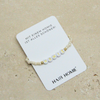 Glasperlen Armband